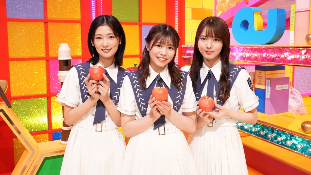櫻坂 46 の井上梨名と武元唯衣と中嶋優月