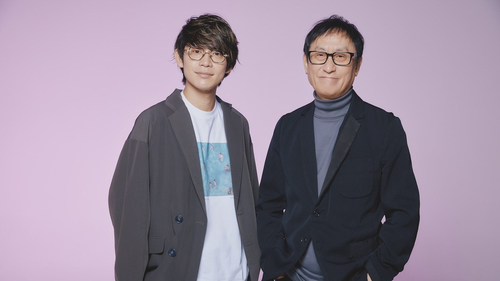 武部聡志と川崎鷹也の写真
