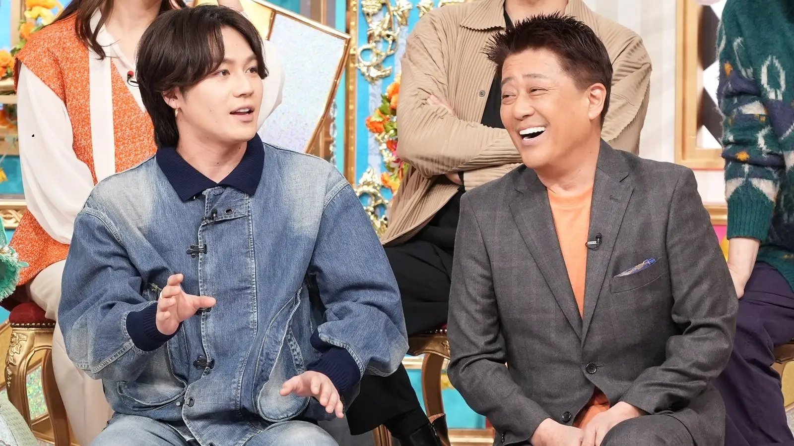 Travis Japan・松田元太、坂上忍の写真