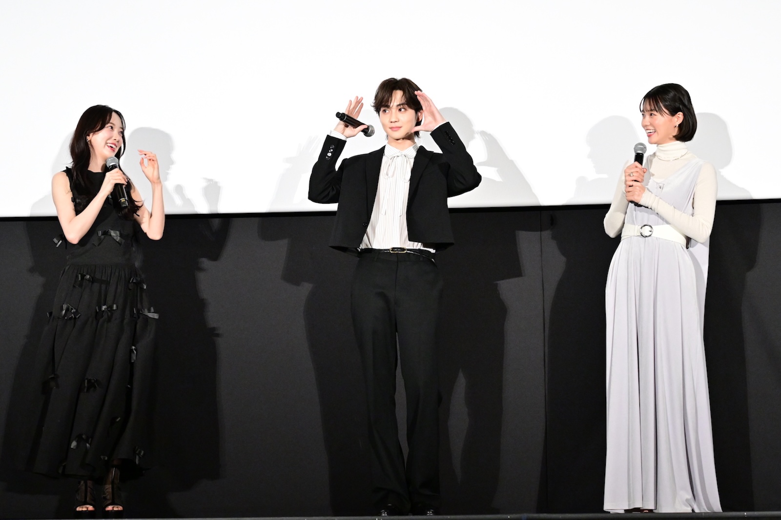 吉野北人(THE RAMPAGE)、志田彩良、堀未央奈の写真