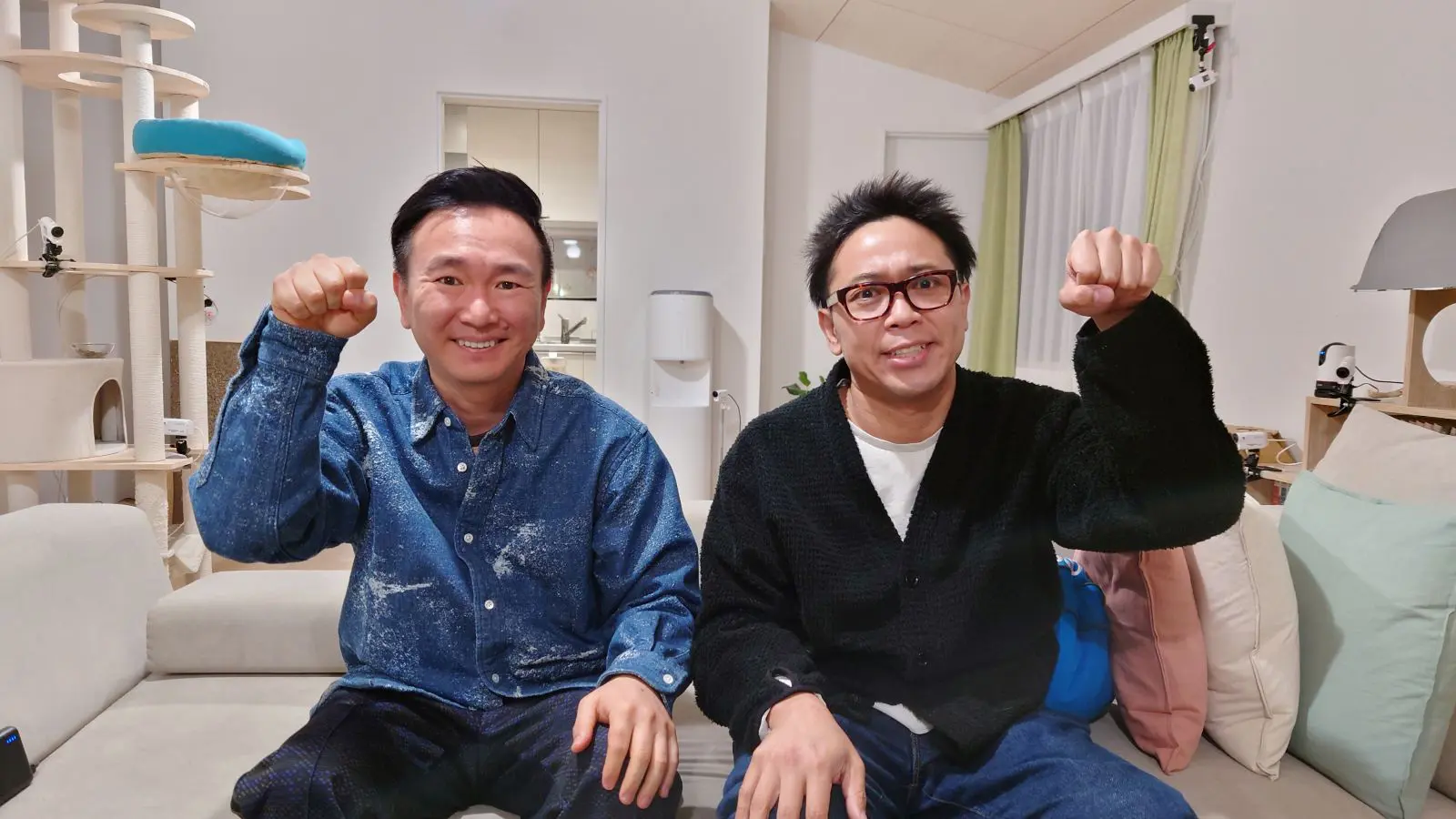 サンシャイン池崎とかまいたち・山内健司の写真