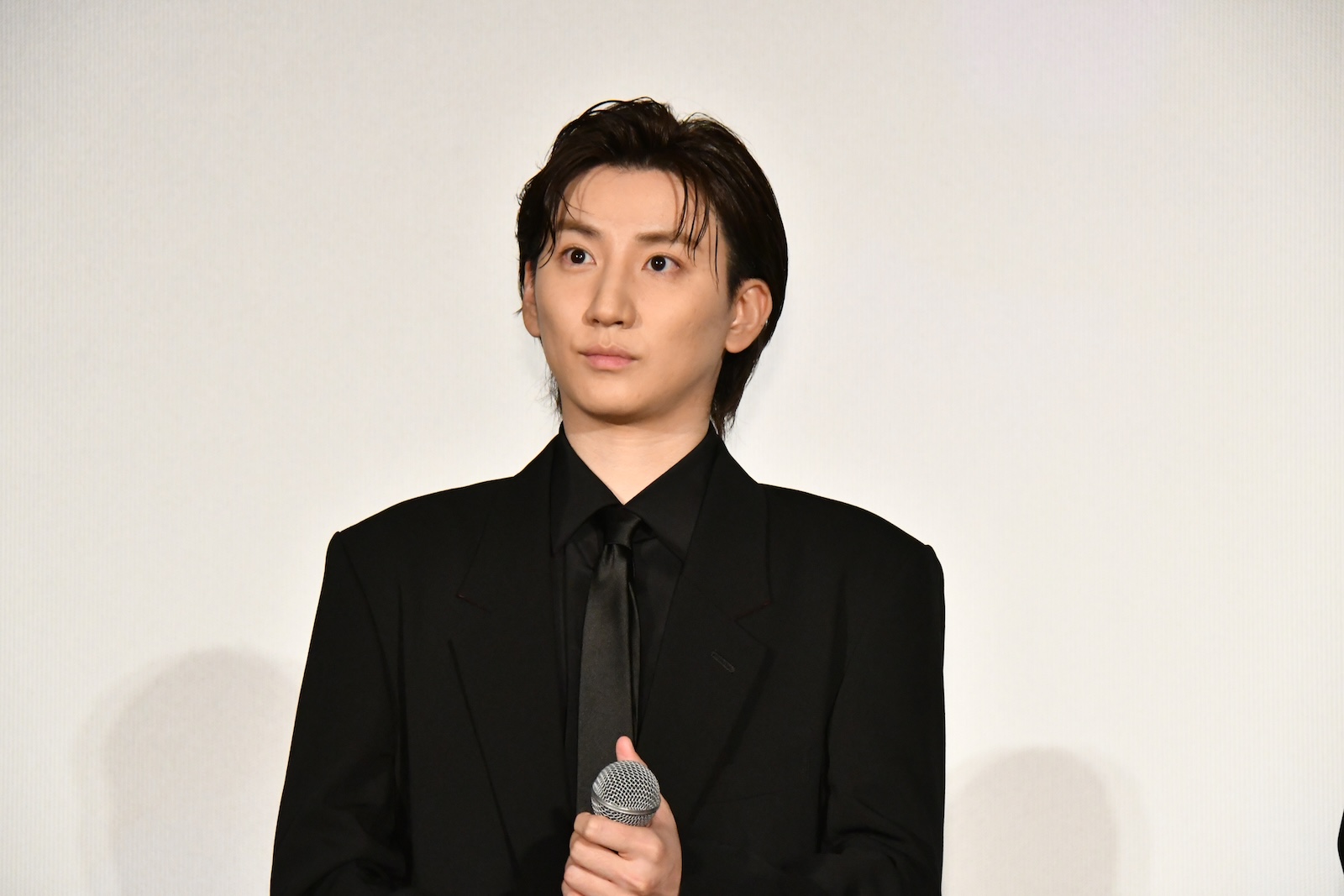 映画『見える子ちゃん』の完成披露イベントSixTONES・京本大我