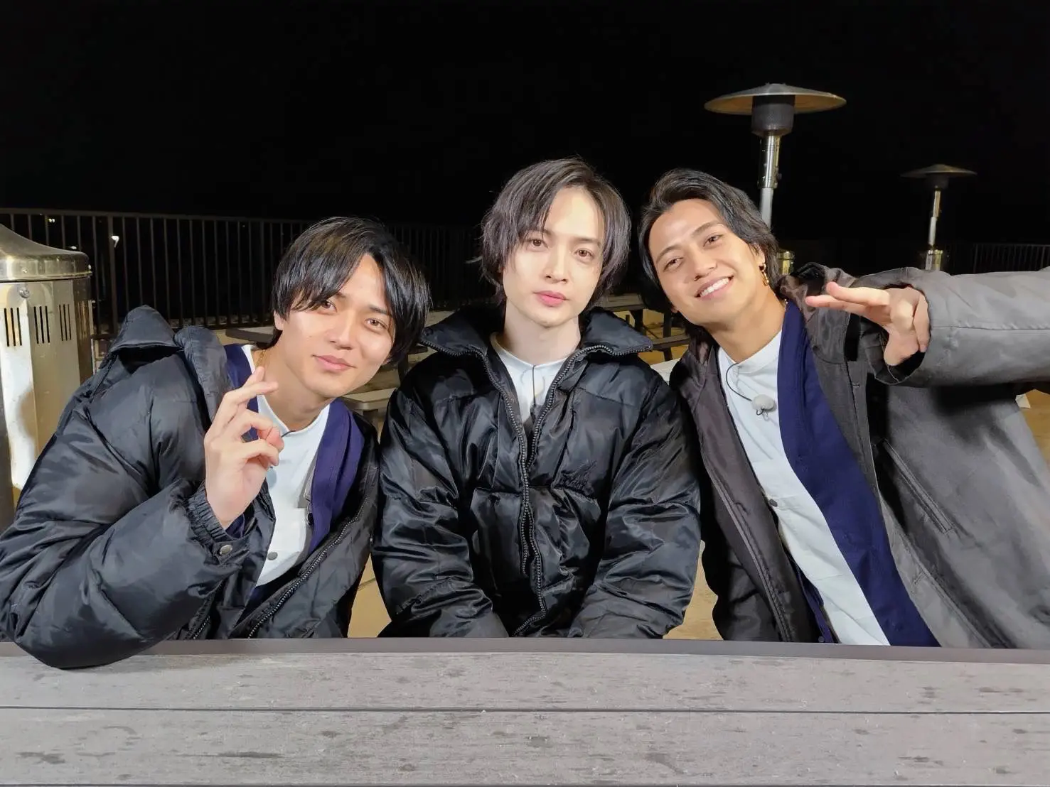 King & Princeの永瀬廉と髙橋海人、Kis-My-Ft2の玉森裕太の写真