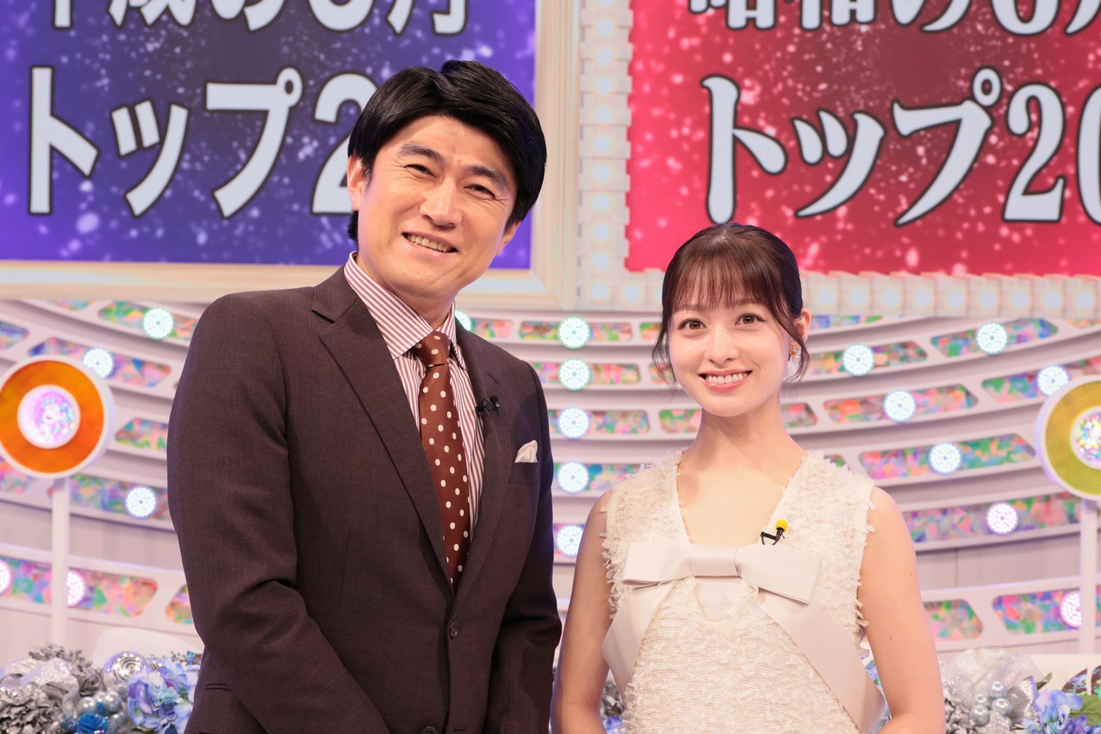 藤井貴彦さん、橋本環奈さん写真