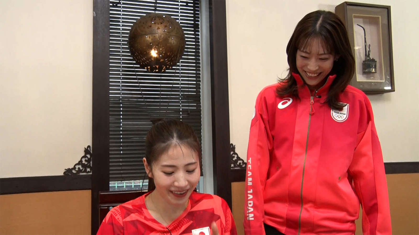 志田と松山の写真