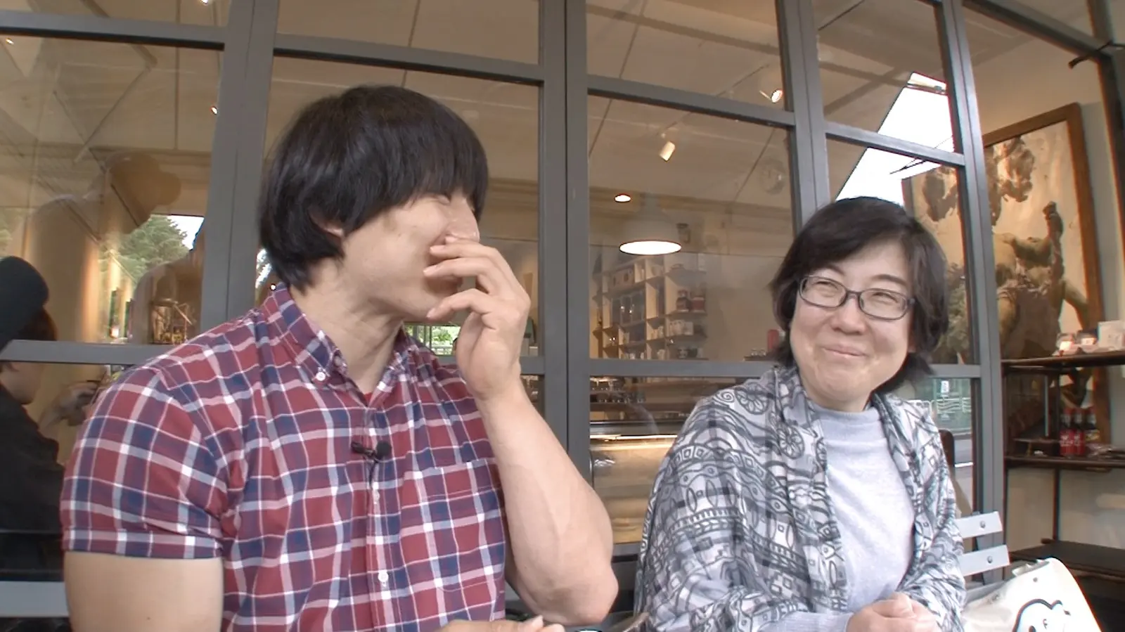 青木マッチョと小麦こむぎ子さんの写真