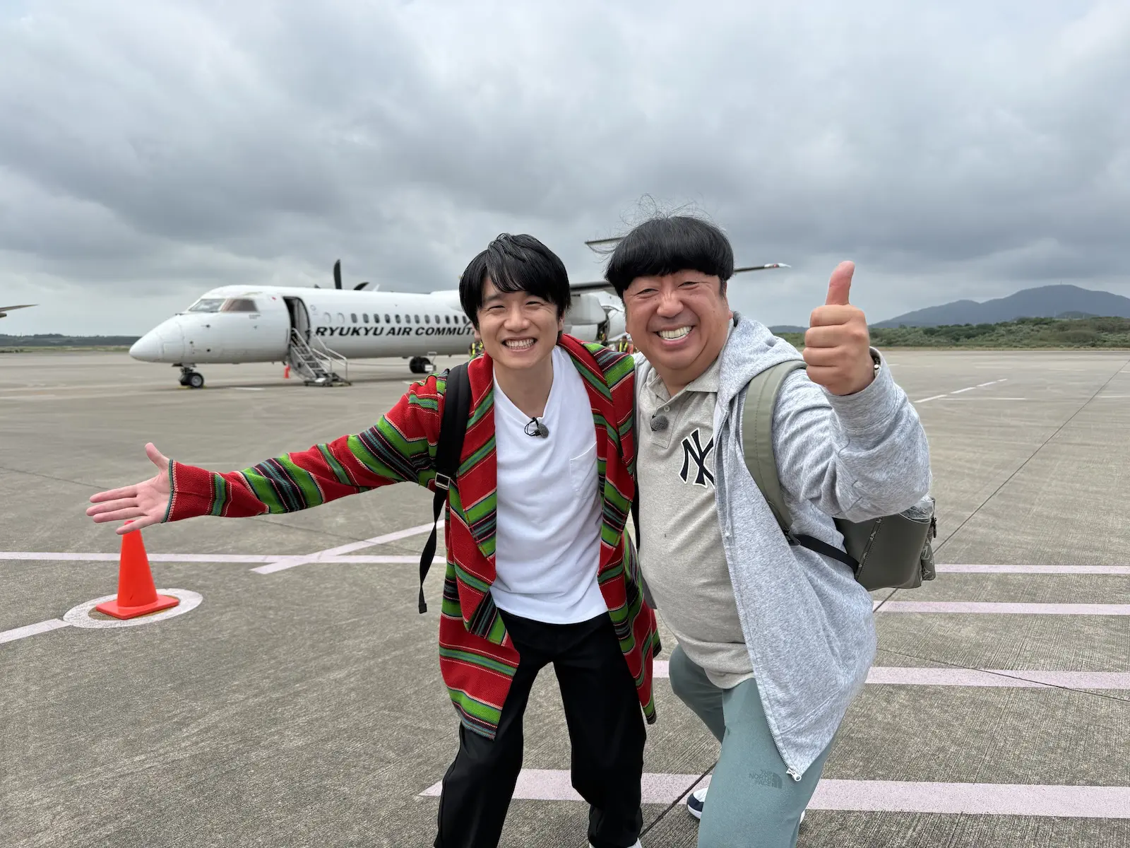  『沸騰ワード10 2時間SP』に出演する風間俊介とバナナマン・日村勇紀